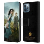 Head Case Designs Officially Licensed Outlander Season 1 Poster Key Art Leather Book Wallet Case Cover Compatible With Apple iPhone 12 / iPhone 12 Pro