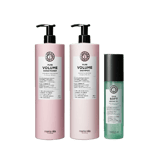 Maria Nila Pure Volume Shampoo & Conditioner 2x1000ml True Soft Oil 100ml