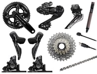 Shimano R9270 Di2 12 Speed Växelgrupp 172,5mm med Wattmätare