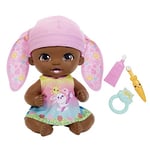 My Garden Baby Brush & Smile Little Bunny Baby Doll (12-in) with 3 Accessories and 2-in-1 Reversible Outfit, Blue Hat, Great Gift for Kids Ages 2Y+​