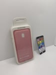 Official Samsung Galaxy J3 2017, SM-J330 Pink Jelly Cover - EF-AJ330TPEGWW