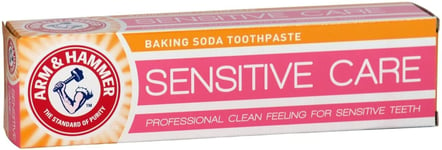 Arm & Hammer Toothpaste Sensitive Care Professional Clean Baking Soda 125g