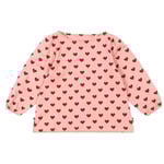 Konges Sløjd GOTS Drey Slit Långärmad Topp Amour Rouge | Rosa | 7-8 years