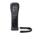 Remote Noire Andcase Manette De Jeu Sans Fil Nunchuck 2 Fr 1 Pour Nintendo Wii Motion Plus, Controlleur À Distance, Joystick