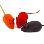 5 st för Cat Teaser Leksaker Roliga Pipande möss Leksaker Husdjur interaktiva leksaker Tecknad mus Leksaker för katt Tandvård & inomhus för
