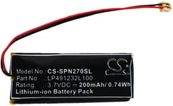 Batteri till Sony PSP-N270 mfl
