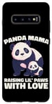 Galaxy S10+ Panda Mama Raising Lil Paws With Love Cute Mom Bear And Cub Case