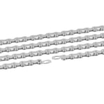 Wippermann Connex 12 Speed Bicycle Chain 12S0, Silver, 126 Links