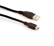 Garmin GPSMAP 60CS USB Cable - Mini USB Black Data Cable for Data Transfer