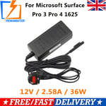 For Microsoft Surface Pro 3 Adapter Charger Power Supply 1625 Ms19 + Uk Cable