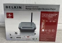 Belkin wireless G Universal range extender/ access point BRAND NEW SEALED