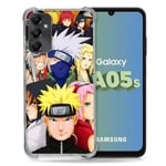 Cokitec Coque Renforcée pour Samsung Galaxy A05S Manga Naruto Team
