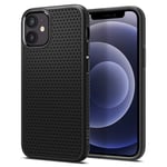 Spigen Liquid Air case compatible with iPhone 12 Mini 2020 - Matte Black