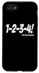 iPhone SE (2020) / 7 / 8 1-2-3-4! Punk Rock Countdown Tempo Funny Case
