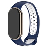 Bracelet COOL pour Xiaomi Smart Band 8 Sport Marin-Blanc, bleu, Talla única