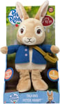 NEW Rainbow Designs Talking Peter Rabbit Soft Plush Toy