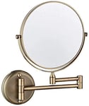 HGXC Miroir 3 Fois loupe Miroir de Salle de Bain Mural Miroir de Rasage