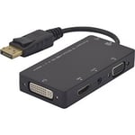 Convertisseur DisplayPort vers HDMI® VGA DVI