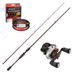ABU Garcia Fränstam Signature Perch 5-25g Baitcasting Combo