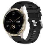 Garmin Venu 2S Klockarmband i Silikon - Svart