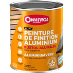 Owatrol - Peinture de finition aluminium métaux, pvc, bois rustol-alu RA.85 Aluminium 0.75 litre - Aluminium