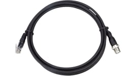 PLANET 8-Pin X-Coded M12 male to networking cable 2 m
