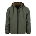 Fostex Reversible Sherpa Softshell Jacket (Färg: Coyote/Ranger green, Storlek: Medium)