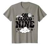 Youth Groovy I'm On Cloud 9th Birthday 9 Years Old T-Shirt