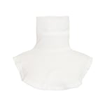 Fake High Collars Turtleneck Fake Collar WHITE white