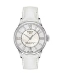 Tissot Chemin Des Tourelles WoMens White Watch T0992071611600 Leather (archived) - One Size