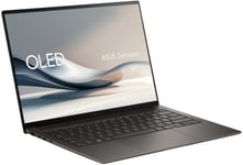 Asus ZenBook S14 UX5406, 14" 3K OLED touch 120Hz, Intel Core Ultra 7 258V, 32 GB, 1 TB PCIe SSD, Intel Arc, WiFi 7, bakbelyst tangentbord, Win 11, 2 års garanti