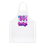80s Baby Chefs Apron Born 1980 Birthday Brother Sister Retro Best Friend Cooking