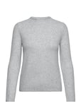 High Collar Sweater Grey Mango