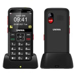 Uniwa Mobiltelefon V1000 För Äldre för äldre 6438543008520