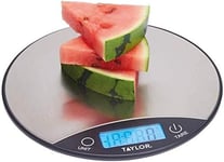 Taylor Pro Digital Kitchen Food Scales, Compact Slimline Professional Standard