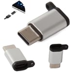 PARENCE.- Adaptateur Micro USB (Femelle) vers USB-C (mâle) - Compatibilité Universelle, Compact, Facile d'Utilisation - Couleur Aléatoire