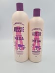 Duo Aussie Mighty Mega Shampoo 675ml & Conditioner 470ml. Brand New SEALED