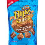 Flipz StuffD Milk Chocolate Peanut Butter Filled Pretzels 170g
