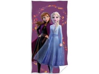 Disney Frozen Elsa Och Anna Badhandduk - 100 Procent Bomull 2