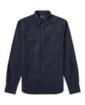Fred Perry Mens Navy Utility Overshirt Oversize Fit  UK XXL 52 -53" Chest M4539