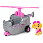 Paw Patrol Skyes Helicopter Vehicle with Collectible Figure New Kids Toy