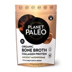 Planet Paleo Organic Ancient Mushroom Bone Broth Collagen Protein 225