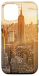 Coque pour iPhone 15 Coques de téléphone New York City Skyline Fashion Graphic Design