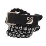 Swarovski Black Bracelet Power Collection Jet Adjustable Ladies Jewellery