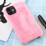 SAHUD Ultrathin Phone Case for iphone 11 Protective Back Cover Case, for iPhone 11 Plush (Color : Pink)