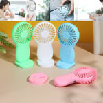 Portable Mini Pocket Fan Cool Air Hand Held Travel Cooler Coolin White