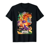 Spyro Reignited Trilogy Mighty Dragon Warrior Game Poster T-Shirt