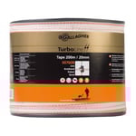 Elband Gallagher Turboline Vitt 20mm 200 M