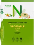 Nutrilett 10x35g VLCD Vegetable Soup painonhallintaan tarkoitettu ruokavalionkorvike