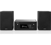Denon CEOL-N10 Mini HiFi System with CD Player, Sound System for TV, Bluetooth, 2x Optical Input, Google Assistant/Siri/Alexa Compatible, Music Streaming, HEOS Multiroom - Black